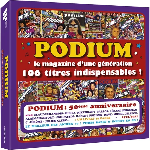5 cd podium 106 titres indispensables