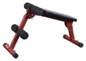 Abdominal bench Banc de Musculation Guidé Best Fitness Halter Bench - Foldable - BFOB10 - avec Leg trainer Best Fitness Best Fit