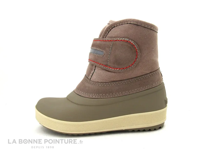 Achat chaussures Olang Enfant Botte Pluie Neige, vente Olang Birba Topo marron Botte neige velcro