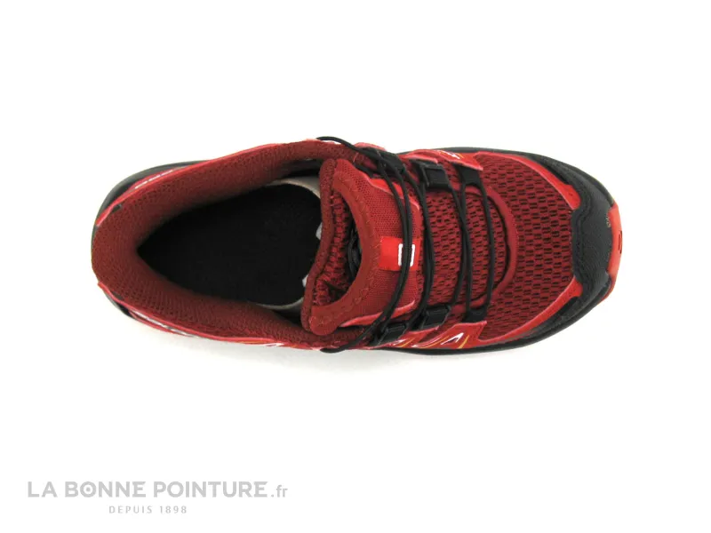 Achat chaussures Salomon Enfant Basket, vente Salomon XA PRO 3D J - Rouge Bordeaux - Basket marche enfant