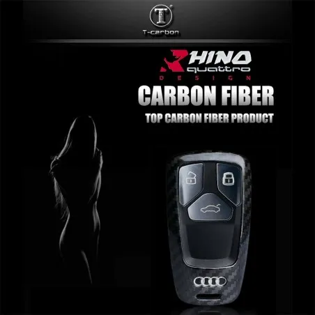 Audi RS5 F5 Car Key Shell Carbon Fiber