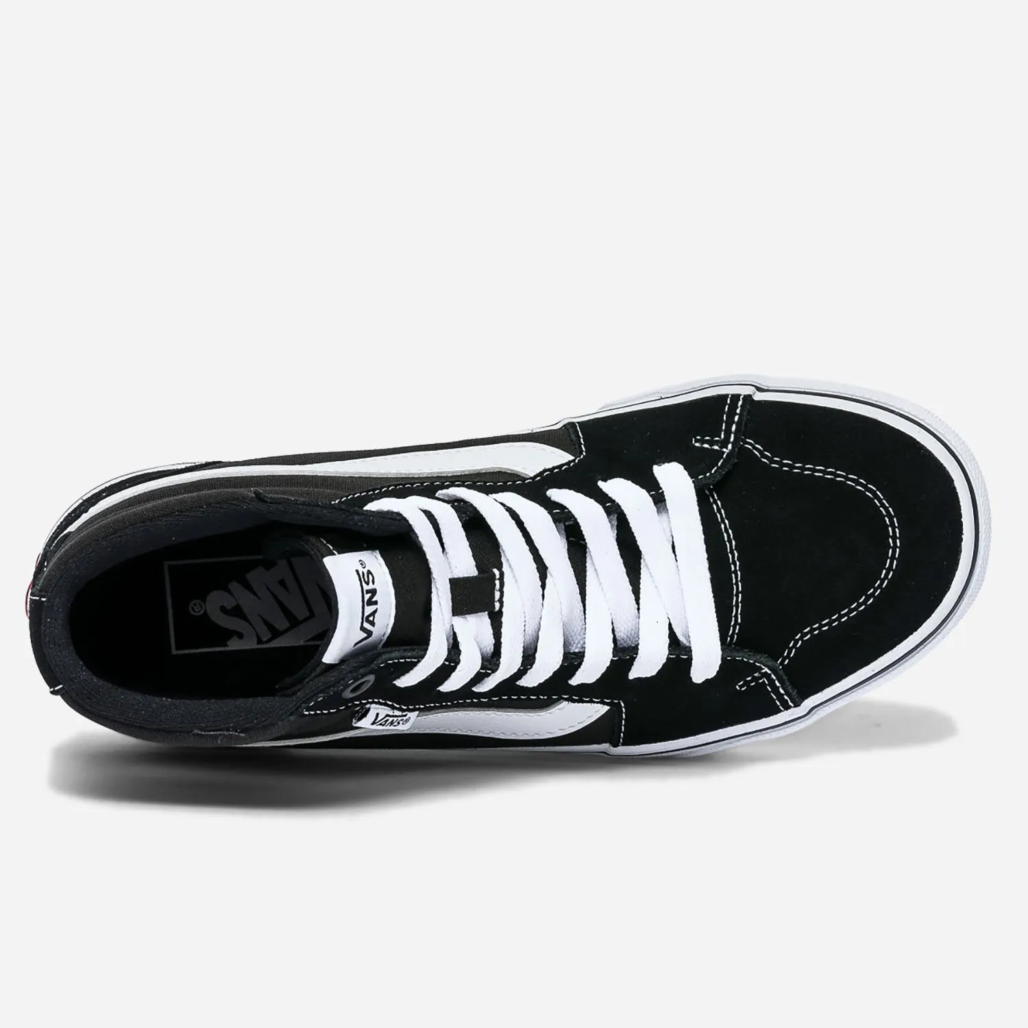 Basket VANS noire en toile et cuir velours - Baskets / Tennis Sport | ERAM