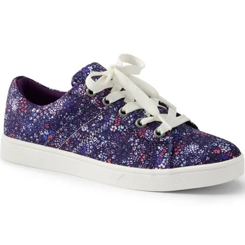 Baskets en Toile Canvas, Femme Pied Standard