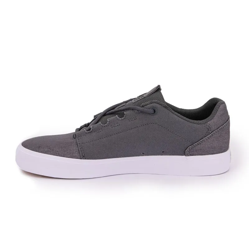 Baskets toile basses Hyde gris Homme DC SHOES à prix dégriffé ! | 