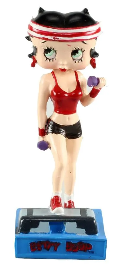 Betty Boop Prof de Fitness