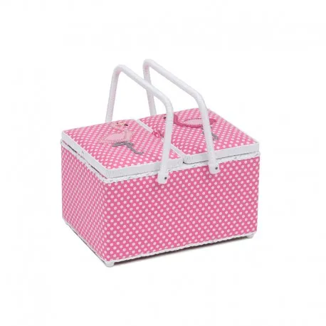 Boite à Couture Panier - Flamingo