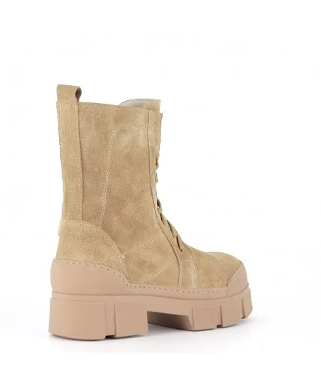 BOOTS MALIKA DAIM BEIGE