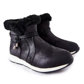 Bottes de neige pour enfants Big Star BB374056BS Noir le noir le noir