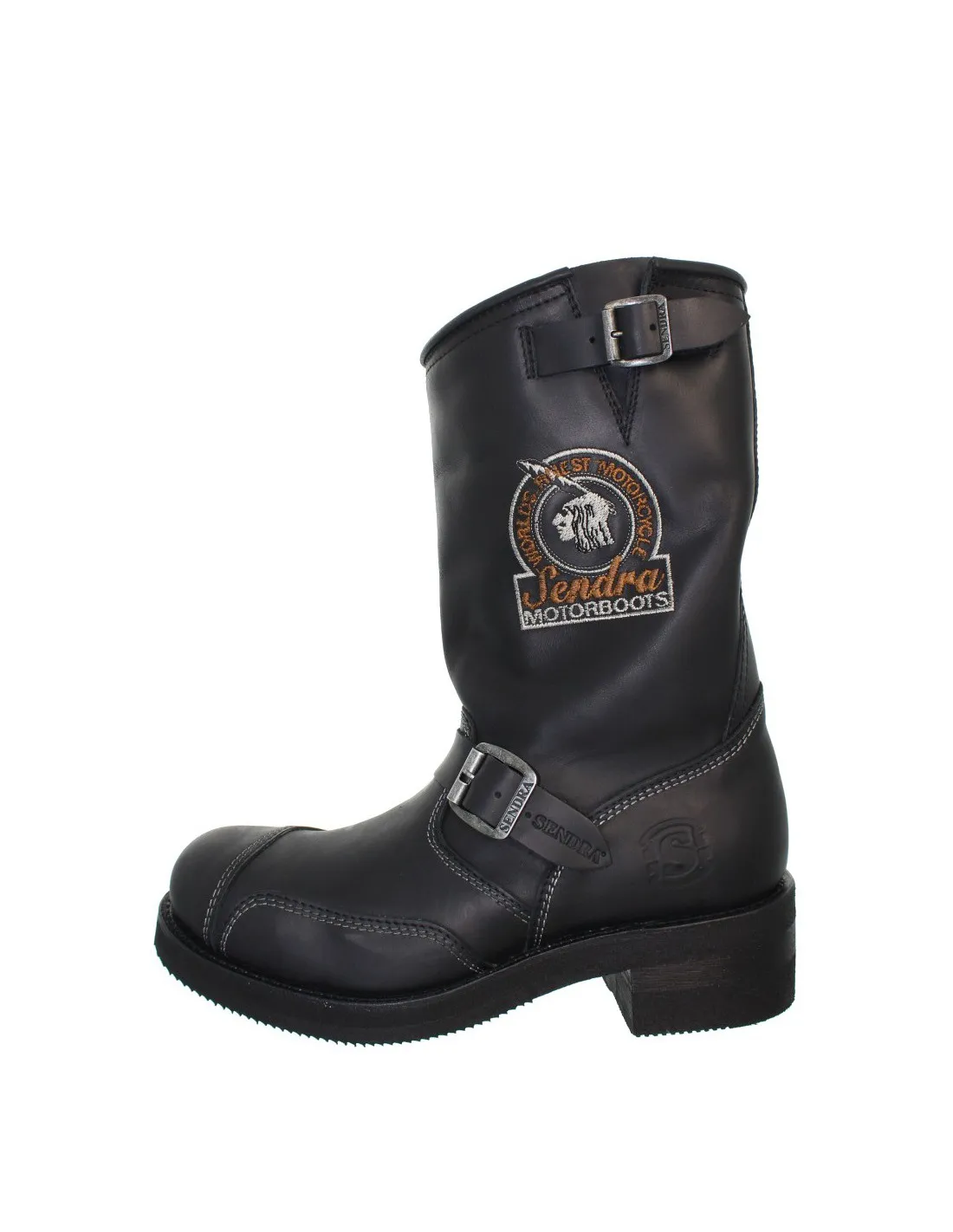 Bottes Hommes Sendra Steel Sprinter en cuir ref 41027 Noir