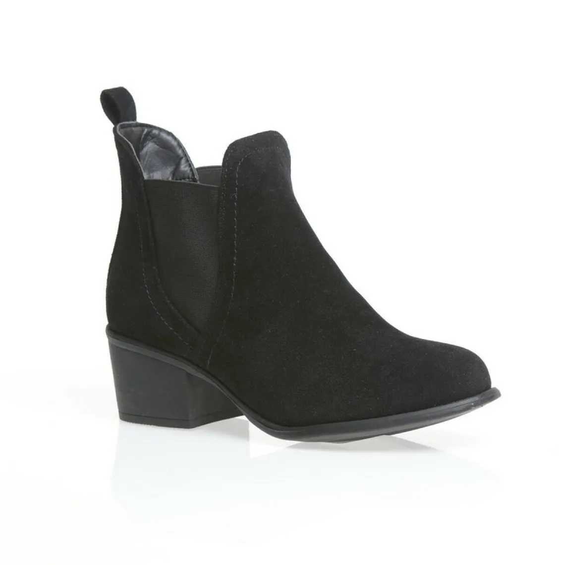 Bottines élastiques latéraux femme - Noir | Bottes / Bottines 3 SUISSES