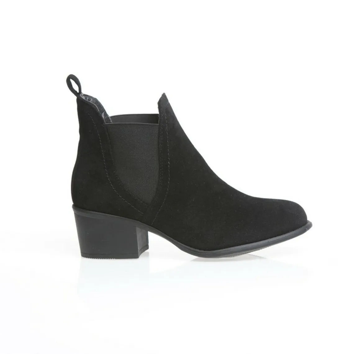 Bottines élastiques latéraux femme - Noir | Bottes / Bottines 3 SUISSES