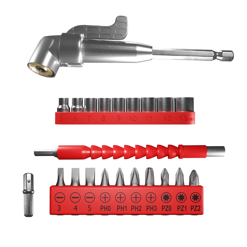 BS5264 22-Piece Bit and Corner Adapter Set, Includes Flexible Shaft and Sockets