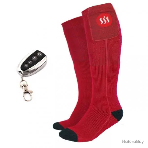 Chaussettes Chauffantes - Glovii 2023 Rouge 41 - 46