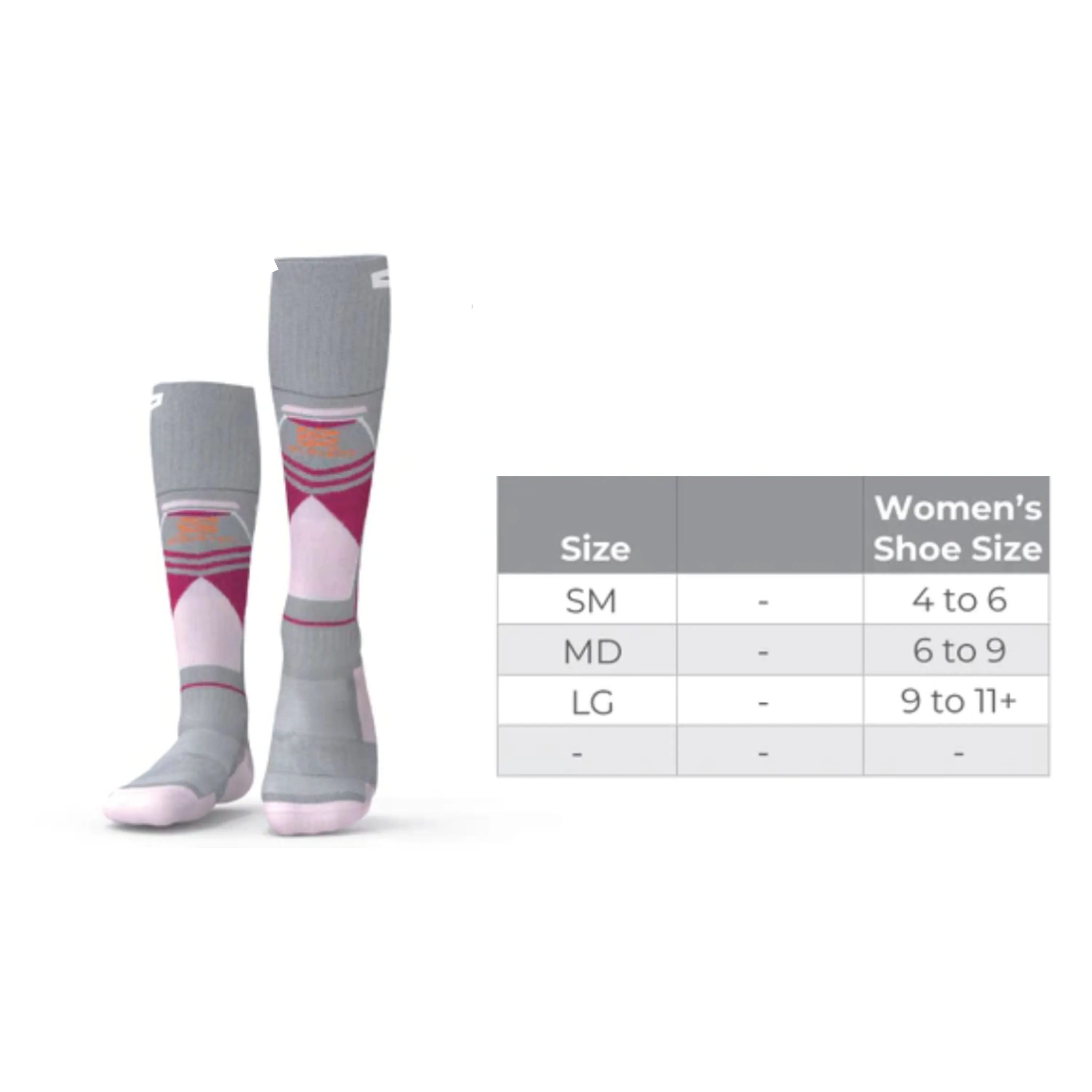 Chaussettes chauffantes mérinos Premium 2,0 - Femme