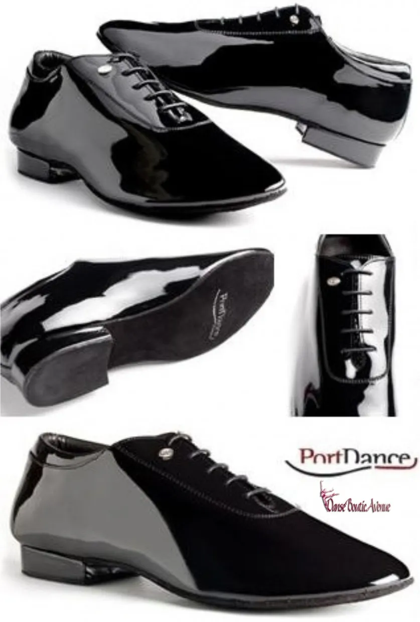 CHAUSSURES DANSE PD020 PREMIUM PORT DANCE VERNI
