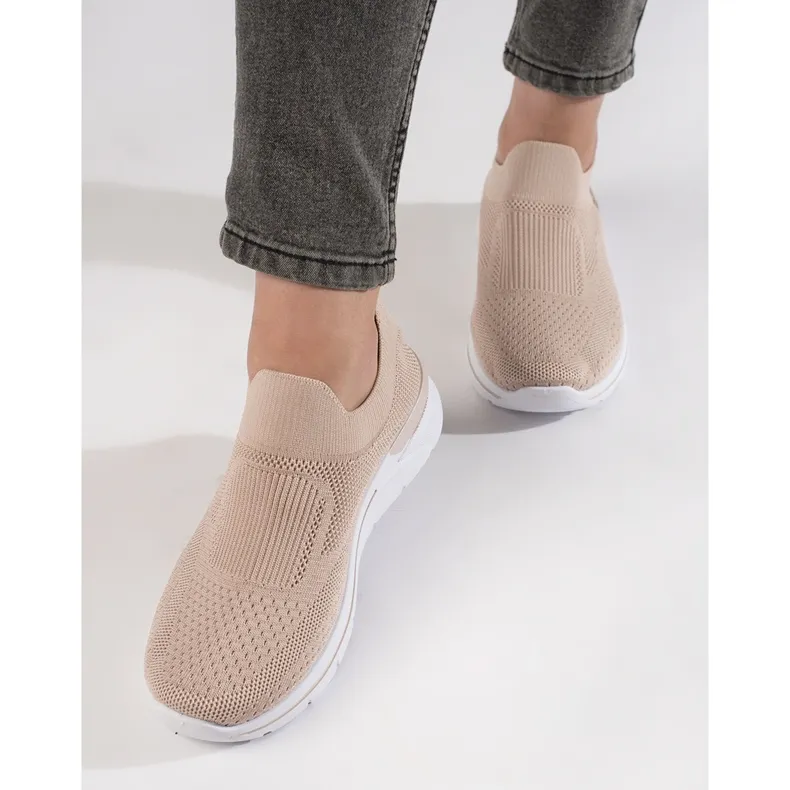 Chaussures de fitness femme couleur poudre rose