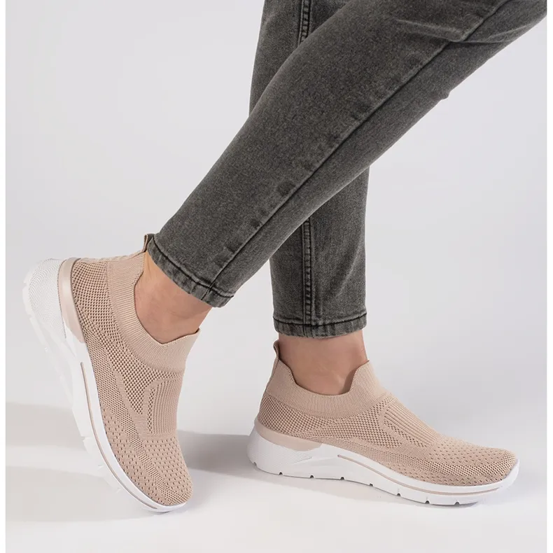 Chaussures de fitness femme couleur poudre rose