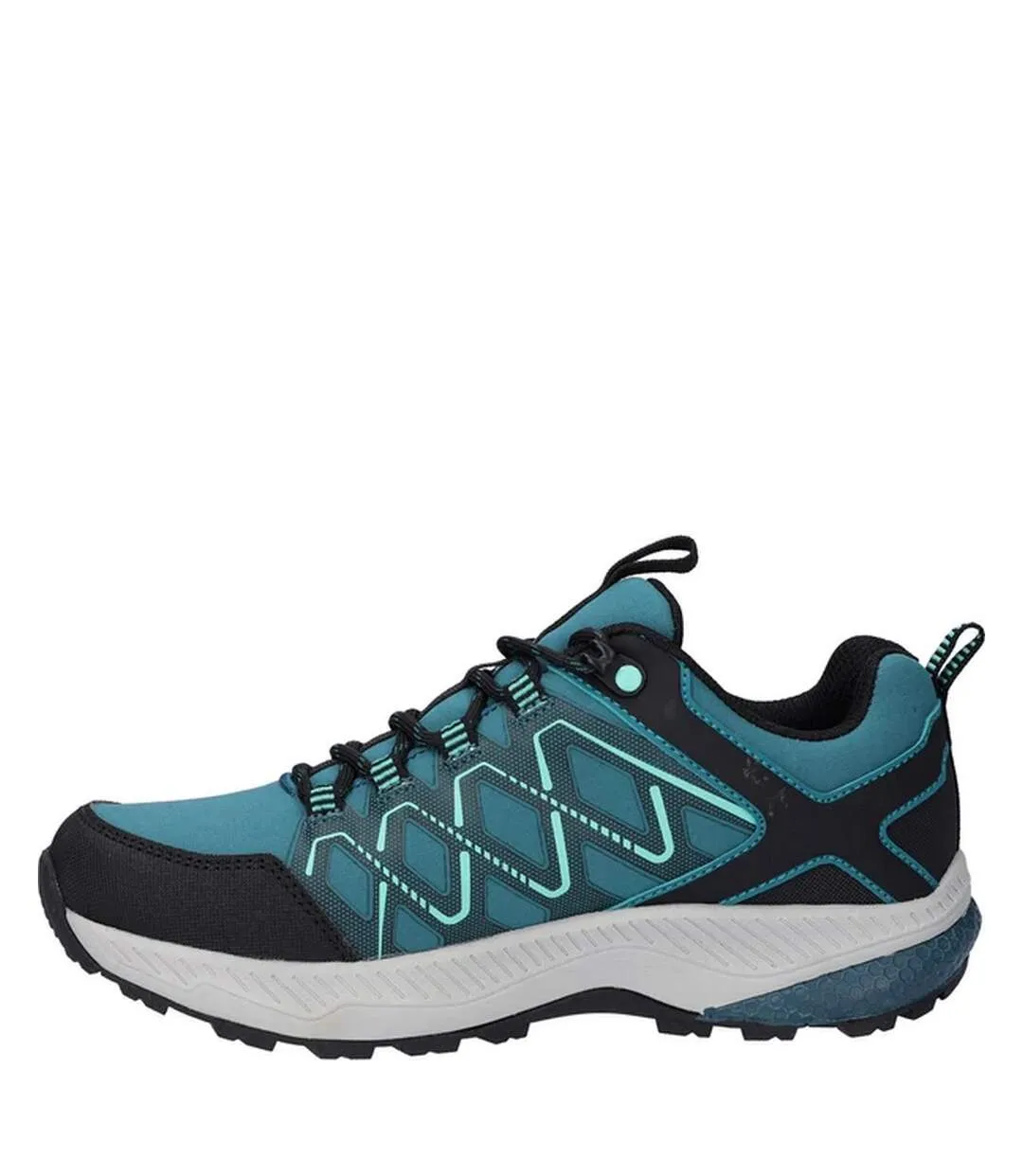 Chaussures de marche diamonde femme libellule / noir / turquoise Hi-Tec