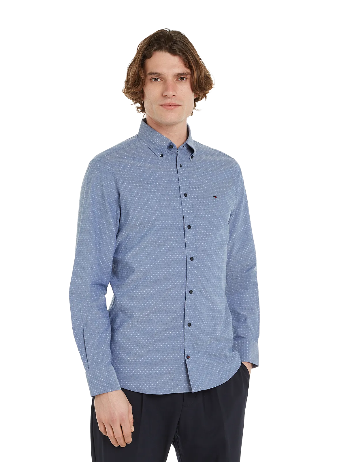 CHEMISE EN COTON - TOMMY HILFIGER pour HOMME | Printemps