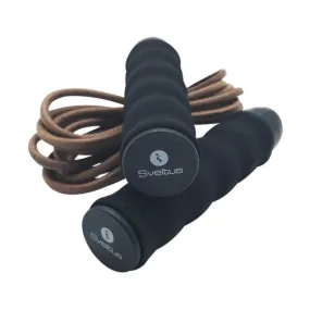 CORDE À SAUTER CUIR SVELTUS  - sportperformancesante.com