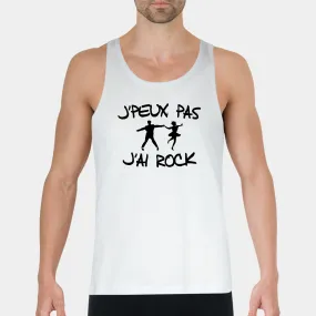 Débardeur Homme J'peux pas j'ai rock