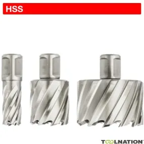 Euroboor 21005506602004 HCL.660 Carotteuse, HSS, D 66 mm, DoC 55 mm, Weldon
