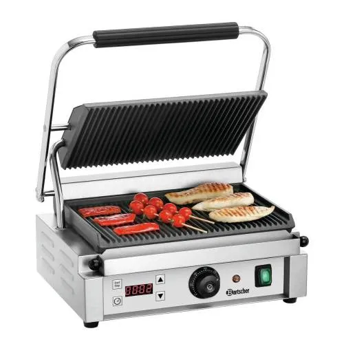 Grill Professionnel à Panini 340 x 220 mm 2,2 kW - Bartscher
