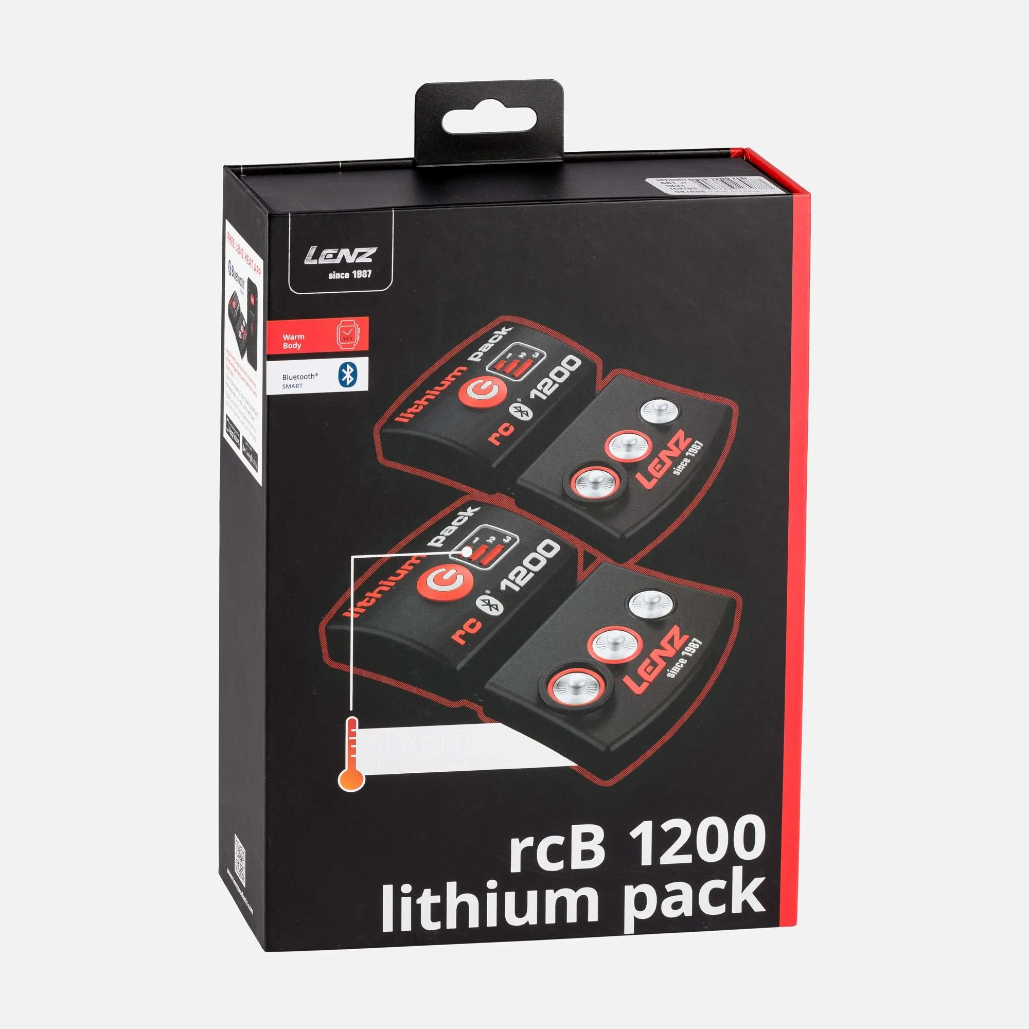 Lenz Lithium Pack RCB 1200 - Batterie pour chaussettes chauffantes