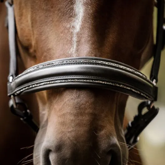 Licol cuir cheval Glamour Waldhausen - Equestra