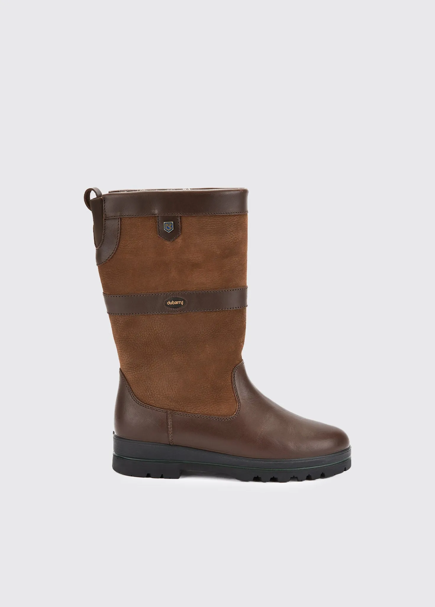 Mi-bottes fourrées Donegal Homme - Walnut