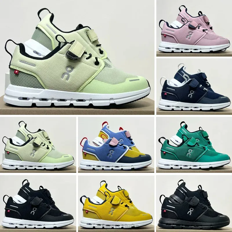 Nouveau Cloud Sur Les Baskets De Course À Tout Bas Pour Enfants Designers Chaussures Garçons Boys Formateurs Enfants Chaussures 