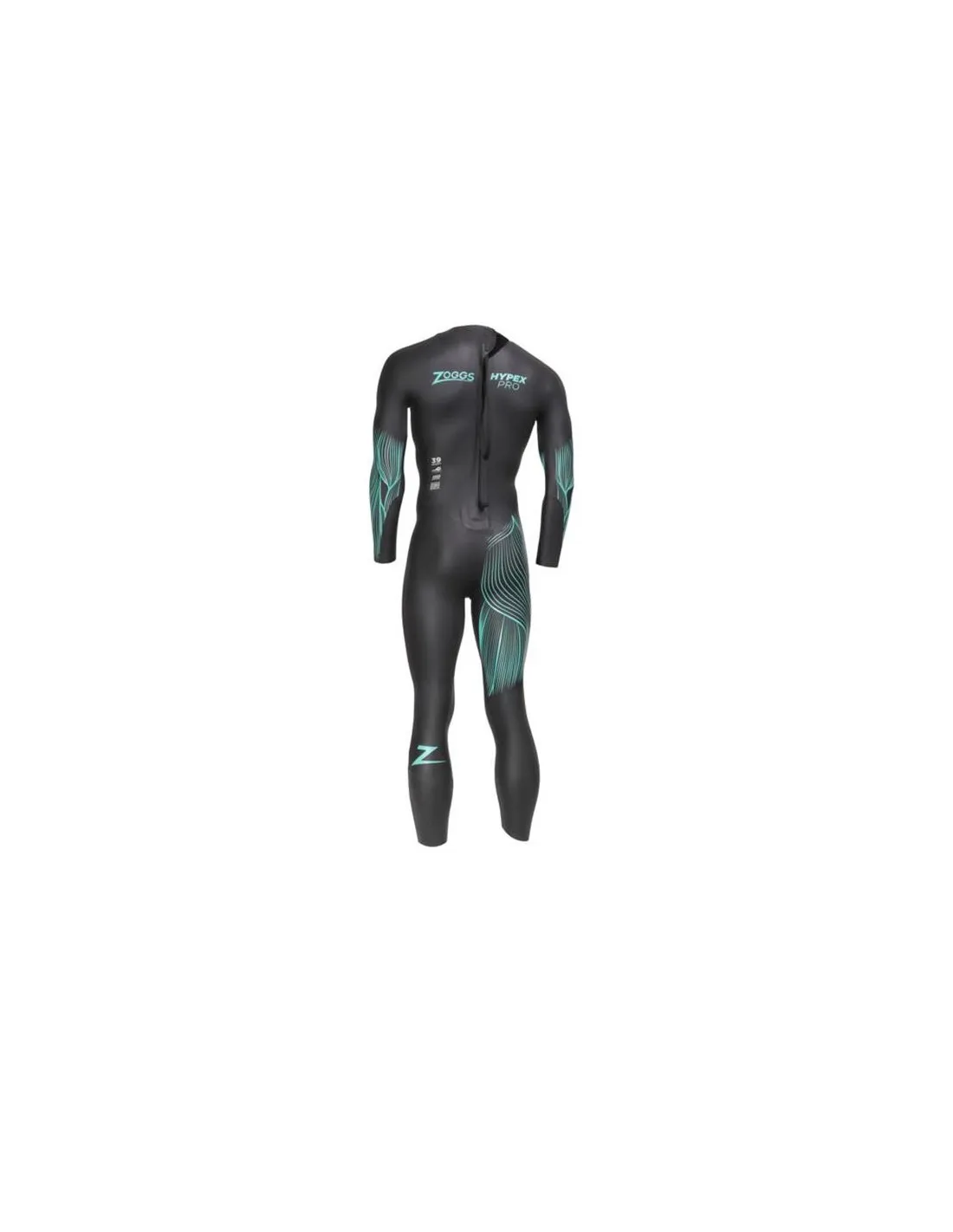 Néoprène Homme triathlon Zoggs Hypex Pro Fs Noir/Bleu