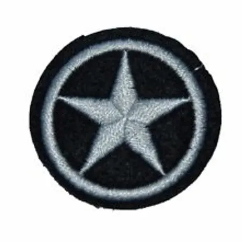 Patch etoile ecusson thermocollant couture