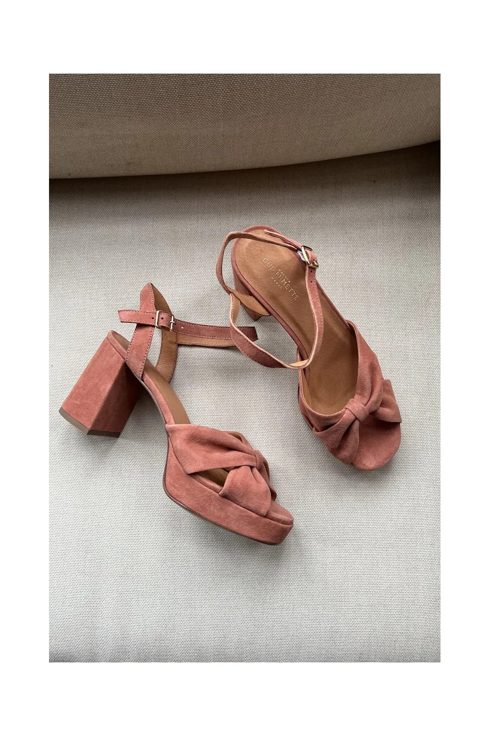 PLATEFORMES JACQUELINE ROSE BLUSH