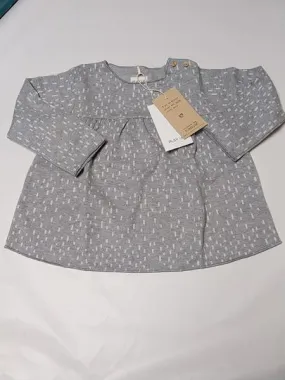 robe gris fille taille 12m