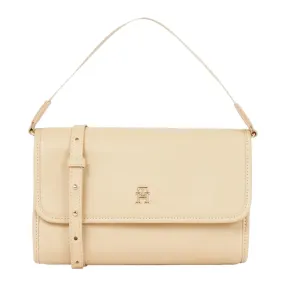 Sac Main Beige Tommy Hilfiger Monotype Shoulder