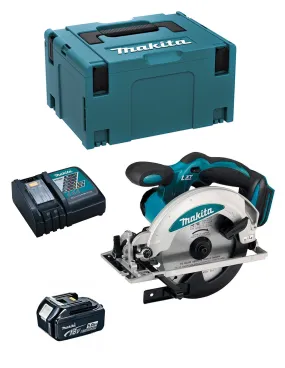 Scie Circulaire MAKITA DSS610RTJ1 (1 x 5,0 Ah + DC18RC + MAKPAC 3)