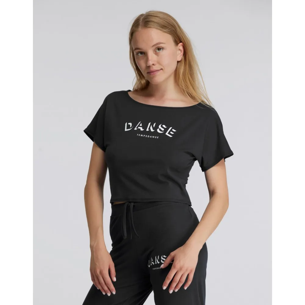 T-shirt Femme Court - Agile Danse - Temps Danse - FAME LA MAISON DE LA DANSE