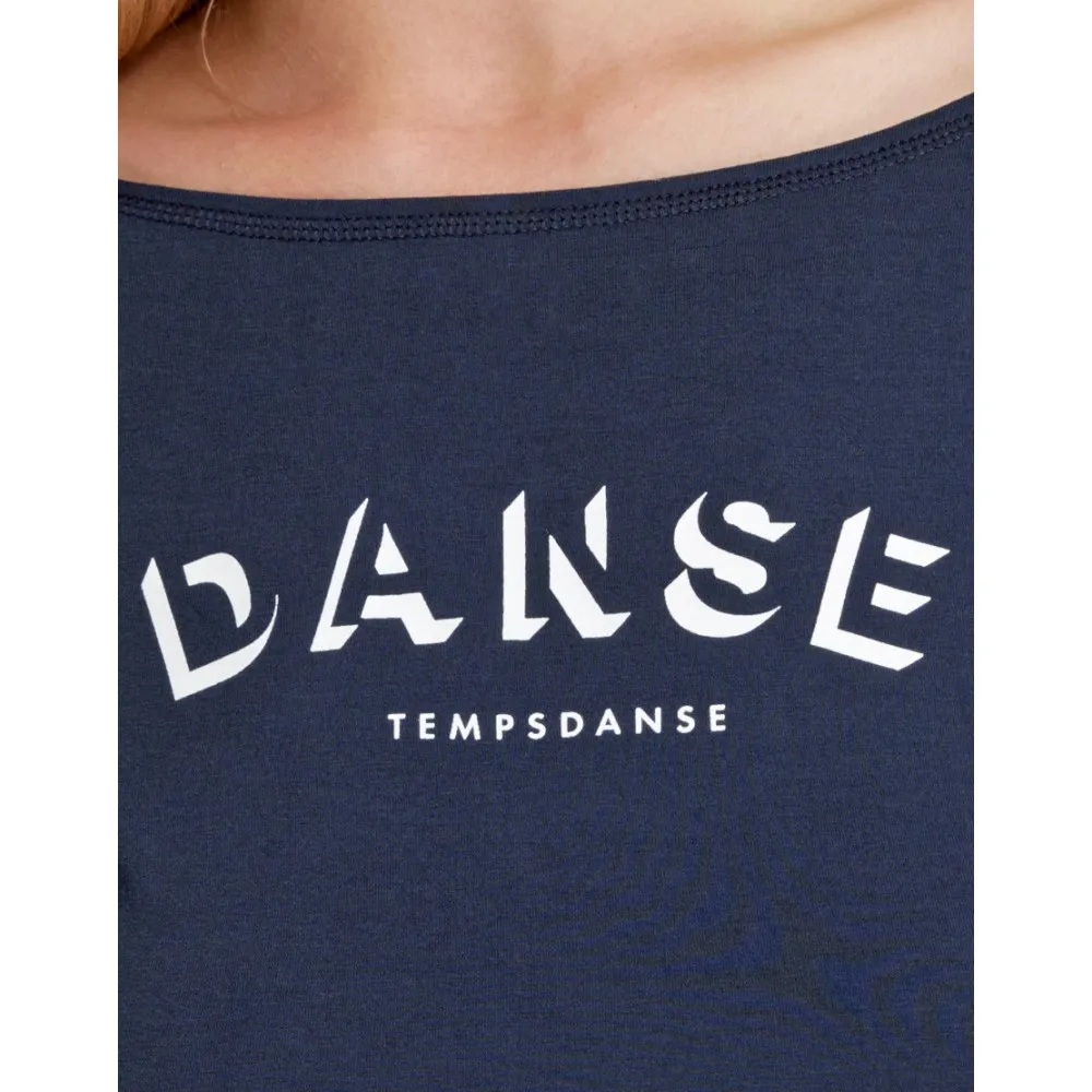 T-shirt Femme Court - Agile Danse - Temps Danse - FAME LA MAISON DE LA DANSE