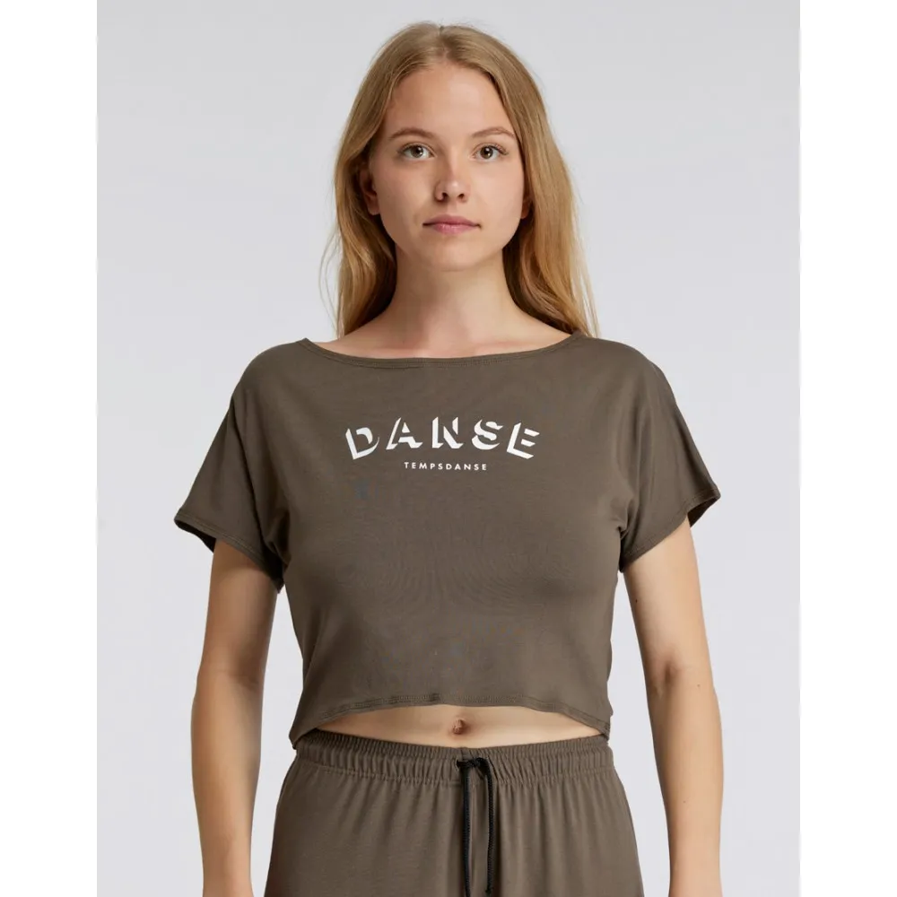 T-shirt Femme Court - Agile Danse - Temps Danse - FAME LA MAISON DE LA DANSE