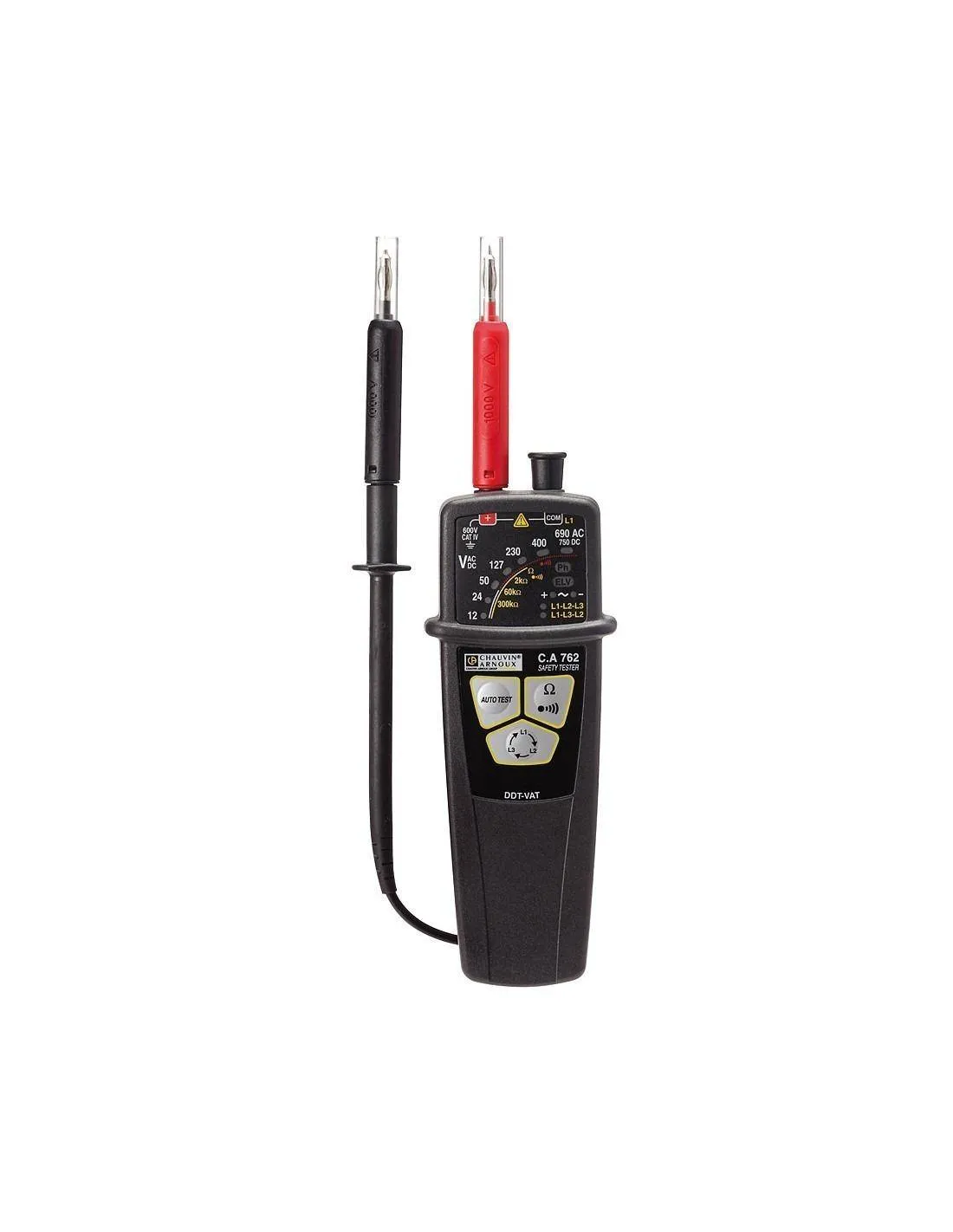 Testeur de tension VAT IP2X CA 762 - P01191762D - Chauvin Arnoux