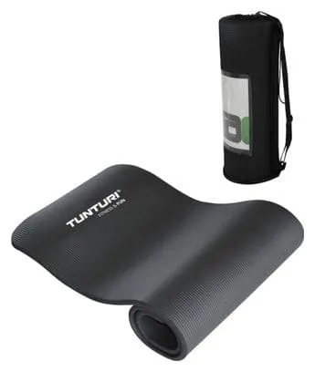 Tunturi - Tapis de Fitness Noir